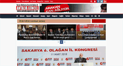 Desktop Screenshot of antalyaguncel.com